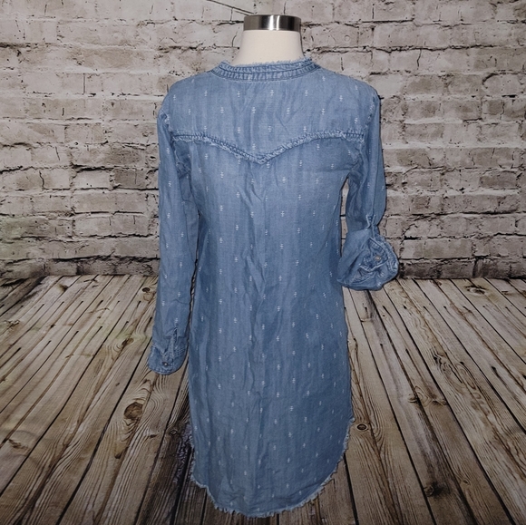 Anthropologie Cloth & Stone Marylou Shirt Dress Size XS - Picture 5 of 10